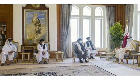 په قطر کې د طالب مشرانو  پانګونه