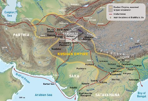 د ګندهارا تمدن او سیمې پراخوالی